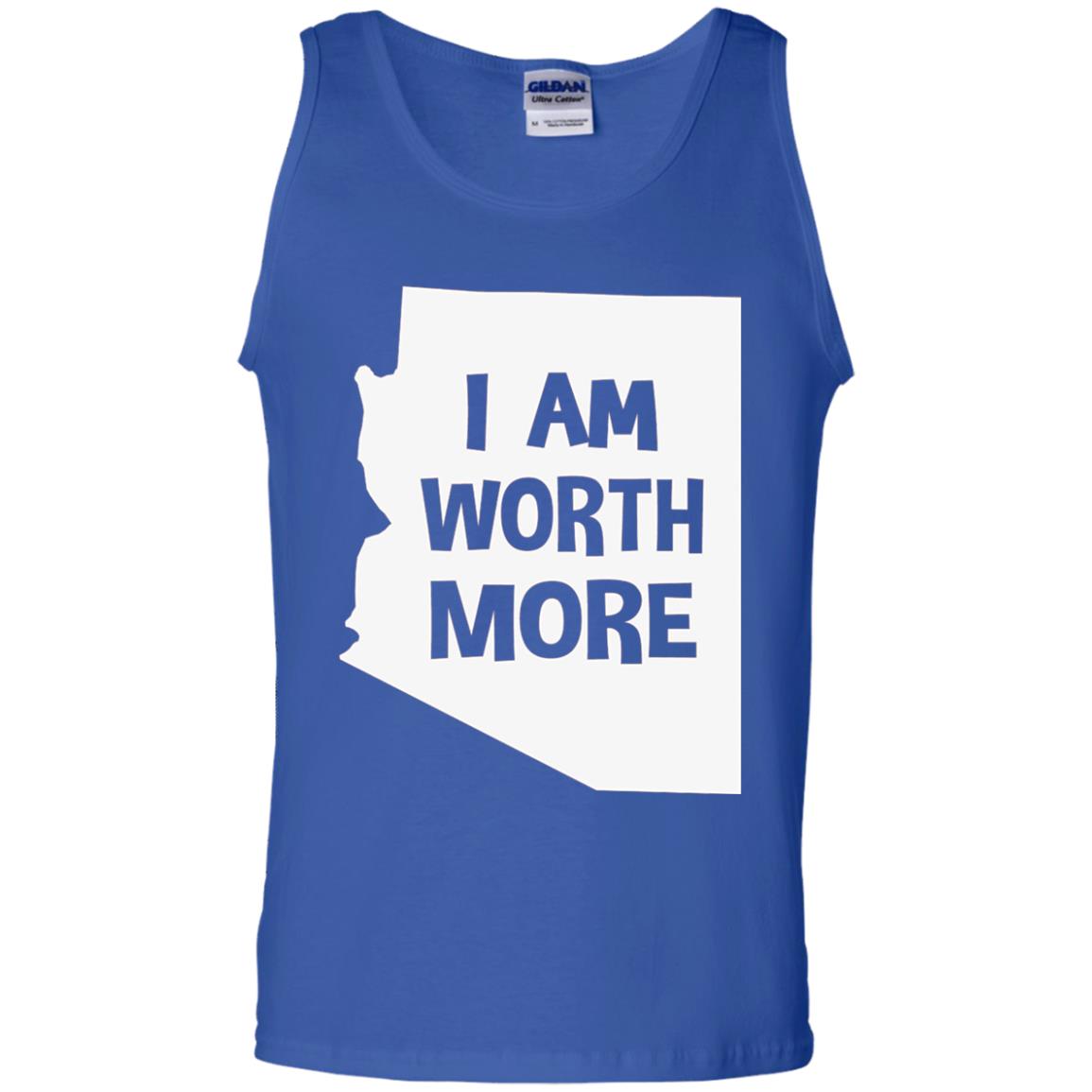 Arizona Teacher Shirt I Am Worth More Royal