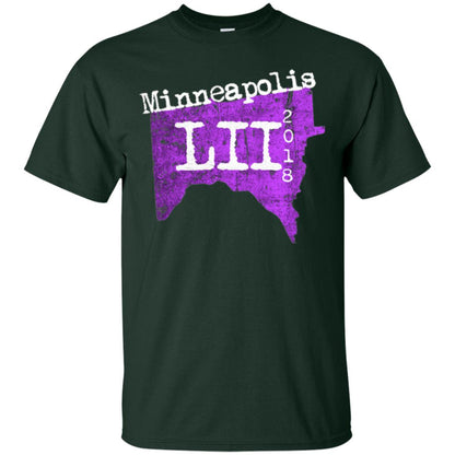 Football Lover T-shirt Minneapolis Minnesota 2018 T-shirt Forest Green