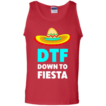 Down To Fiesta Dtf Funny Cinco De Mayo T-shirt Red