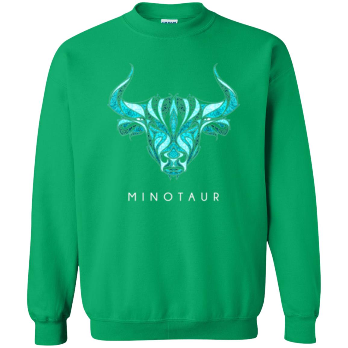 Greek Mythology Lover T-shirt Minotaur T-shirt Irish Green