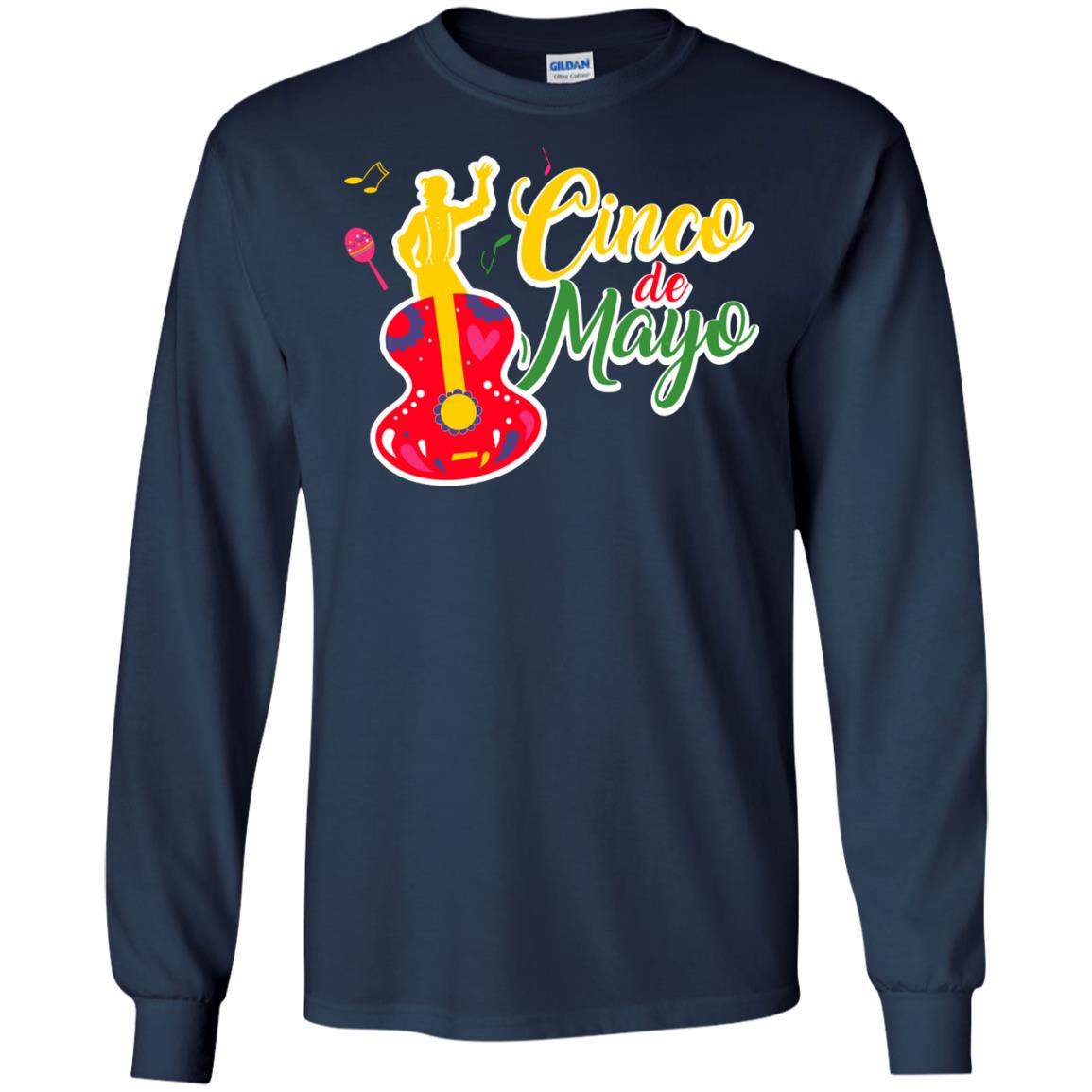Cinco De Mayo Mexican Culture Festival On May 5th Shirt Navy