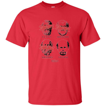 Philosopher T-shirt Princess Bride Morons T-shirt Red