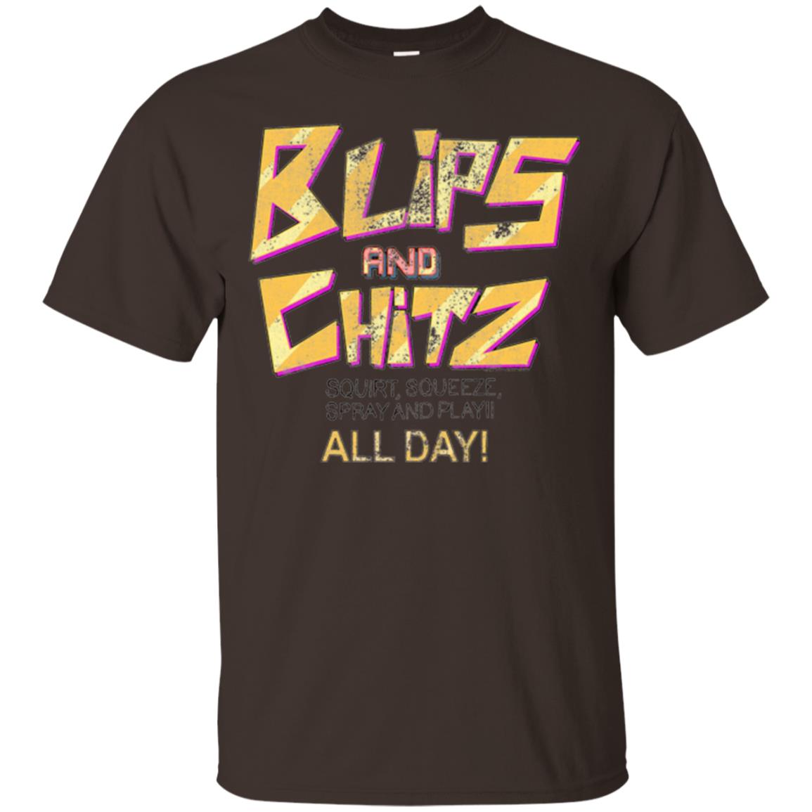 Cartoon T-shirt Vintage Blips And Chitz Dark Chocolate