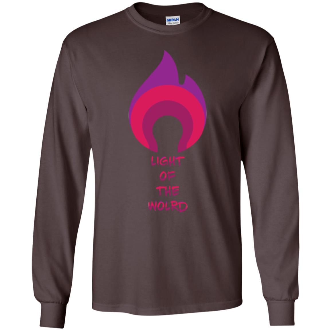 Music T-shirt Light Of The World Dark Chocolate