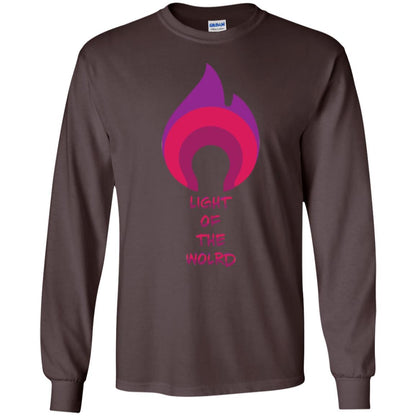 Music T-shirt Light Of The World Dark Chocolate