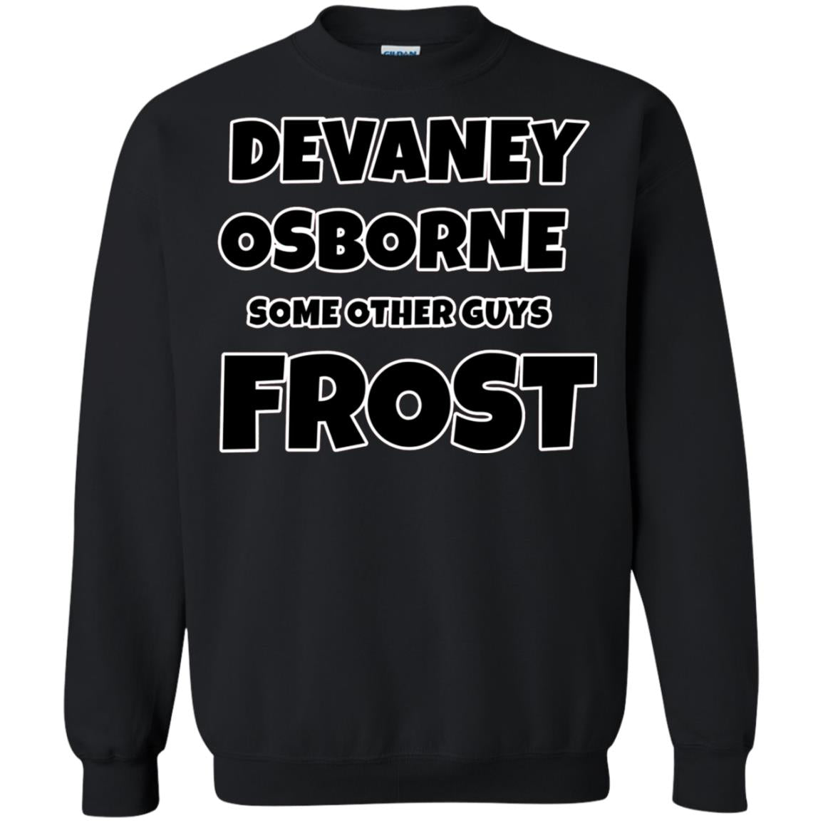 Devaney Osborne Some Other Guys Frost T-shirt Black