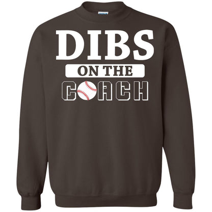 Dibs On The Coach Baseball T-shirt Dark Chocolate