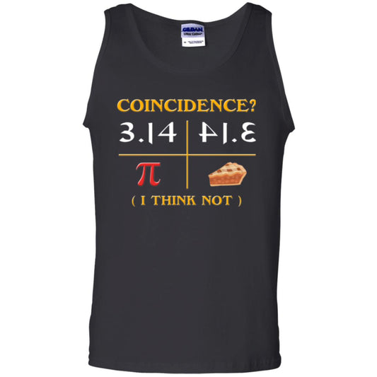 Coincidence I Think Not Pi Day T-shirt Black