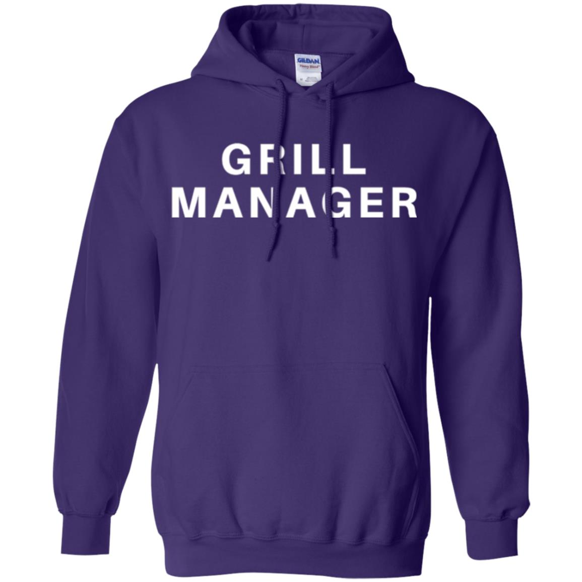 Cooking T-shirt Grill Manager Purple