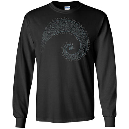 A Wrinkle In Time A Straight Line Movie Lover T-shirt Black
