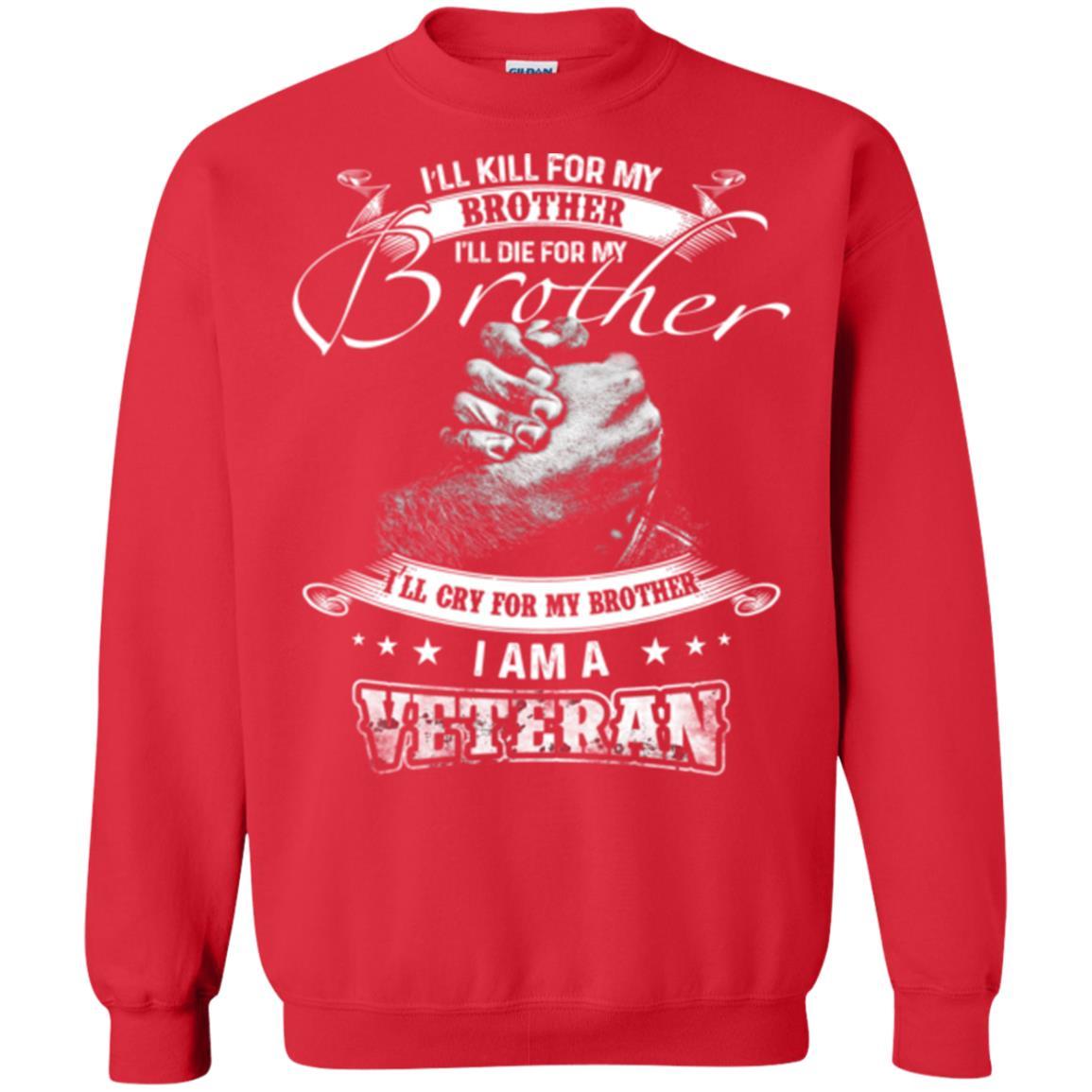 Veteran T-shirt I Am A Veteran Red