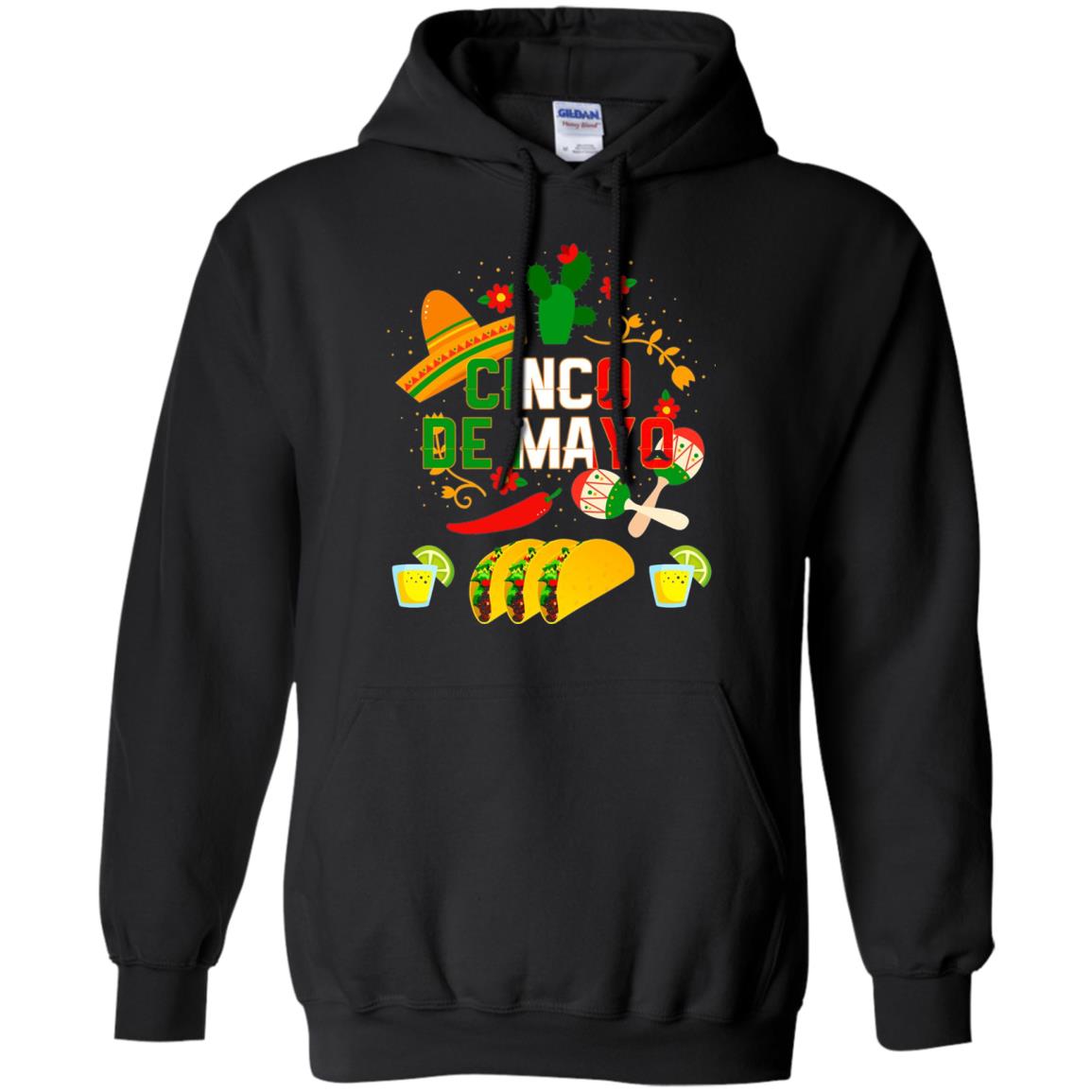 Fiesta Cinco De Mayo T-shirt Cinco De Mayo Black