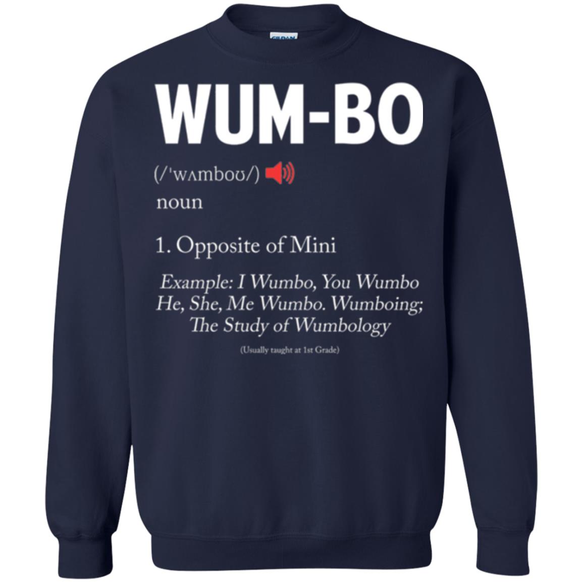 Wumbo T-shirt Opposite Of Mimi Navy