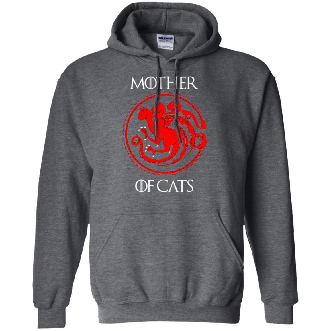 Cat Lover T-shirt Mother Of Cats Hot Dark Heather