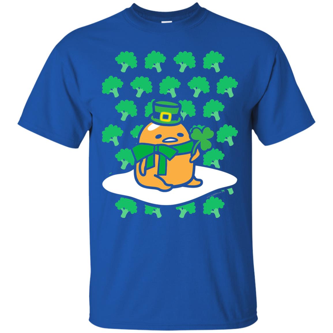 St. Patrick_s Day T-shirt Clover Royal