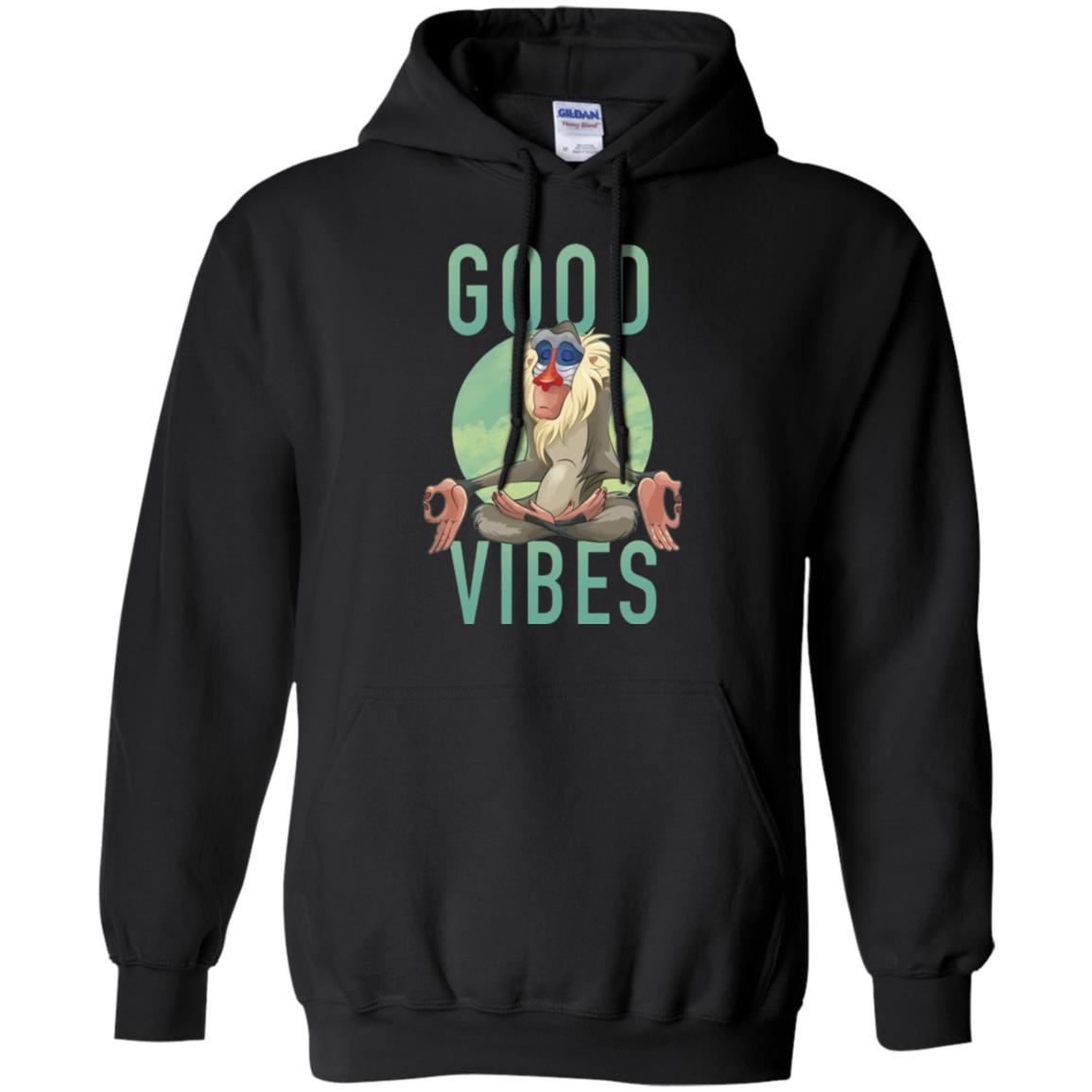 Rafiki Meditate Good Vibes T-shirt Black