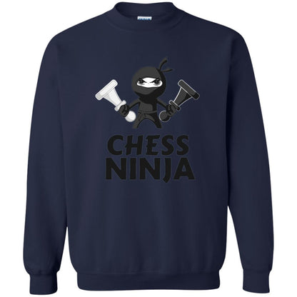 Funny Chess Ninja T-shirt Navy