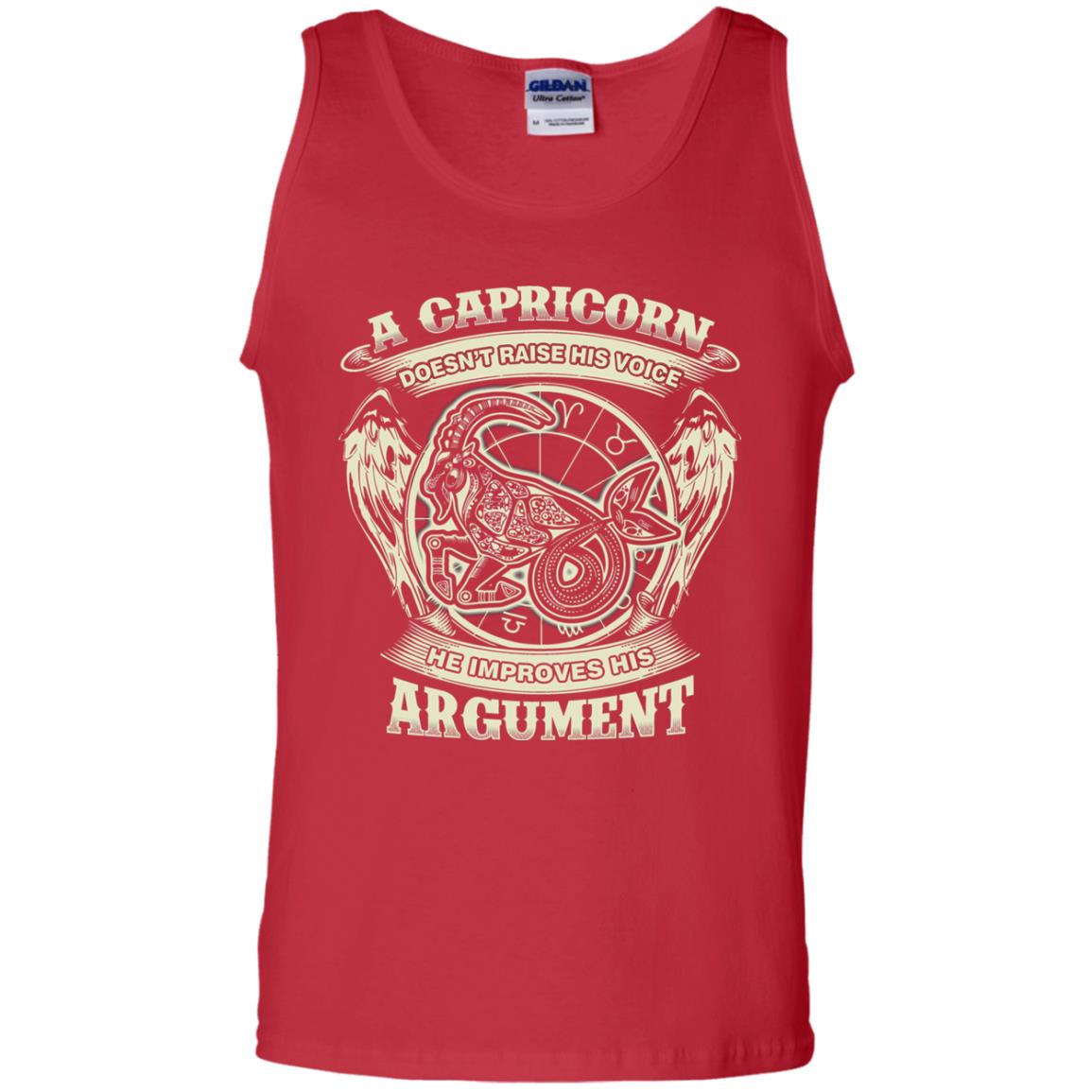 Capricorn Dosent Raise His Voice He Improve His Argument Red
