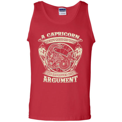 Capricorn Dosent Raise His Voice He Improve His Argument Red