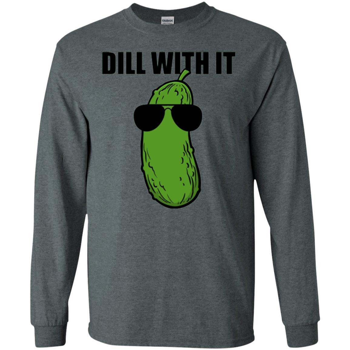 Cucumber T-shirt Dill With It Dark Heather
