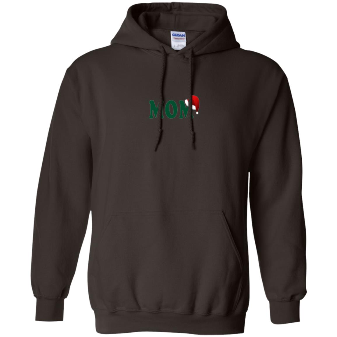 Christmas T-shirt Mom Santa Dark Chocolate