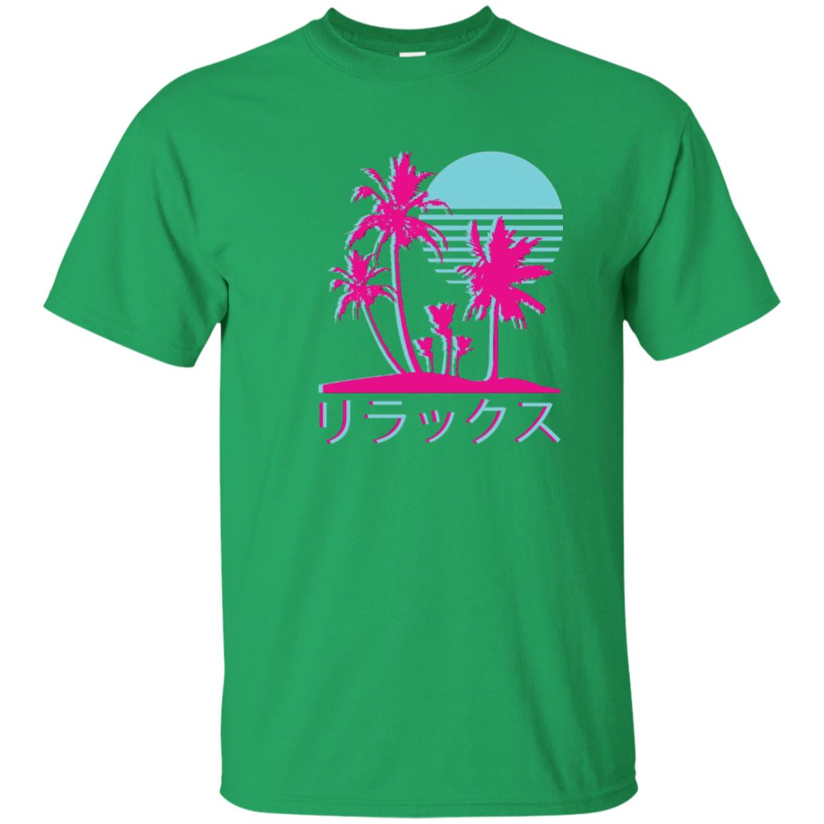 Aesthetic Vaporwave Otaku Summer Shirt Irish Green
