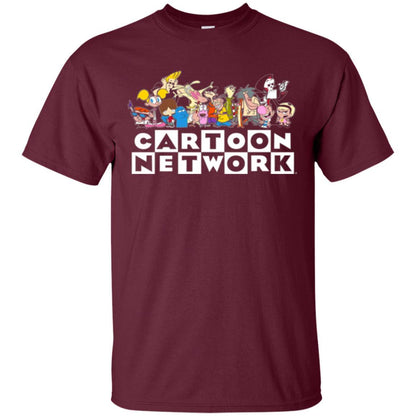 Cartoon T-shirt Classic Character Feature T-shirt Maroon
