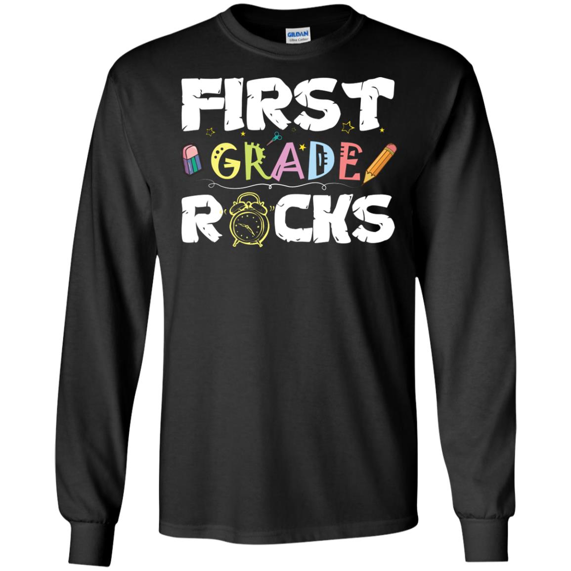 First Grade Shirt 1st Grade 2018 Shirt Black