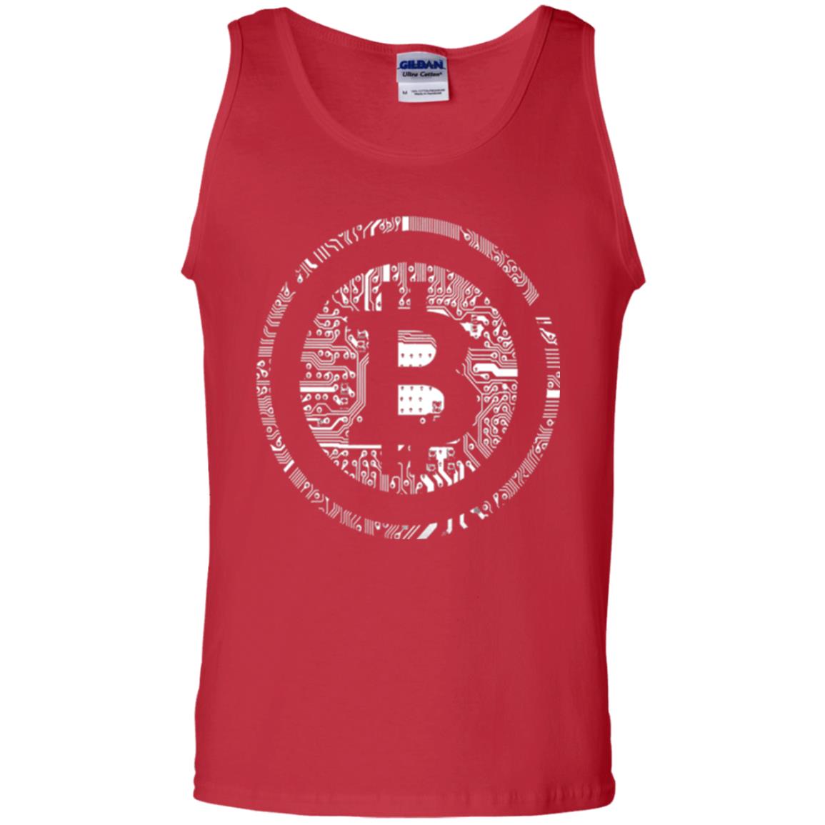 Crypto Currency Traders Bitcoin T-shirt Red