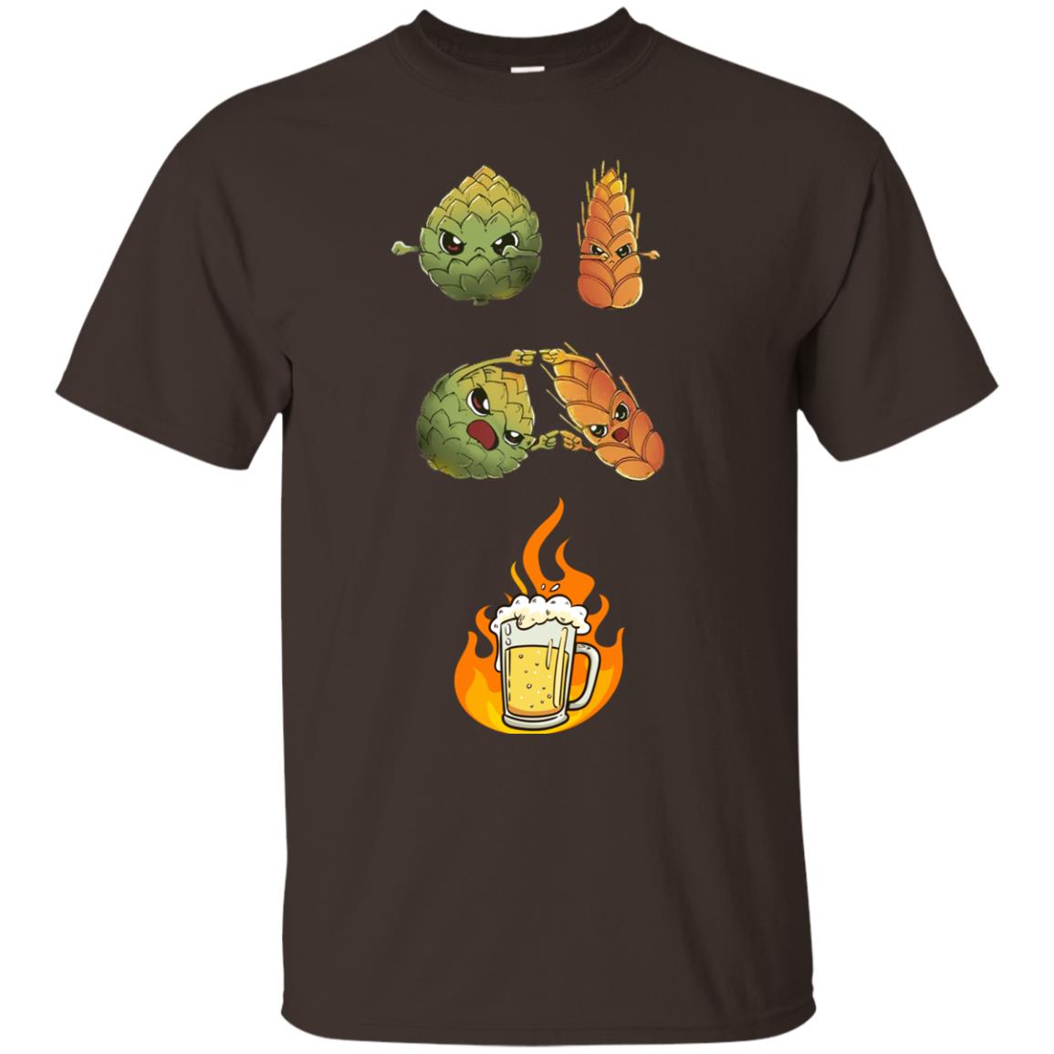 Beer Lover T-shirt Beer Fusion Dark Chocolate