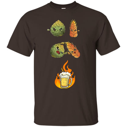 Beer Lover T-shirt Beer Fusion Dark Chocolate