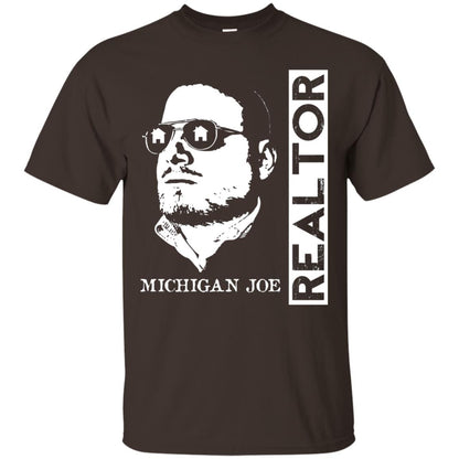 Official Michigan Joe T-shirt Dark Chocolate