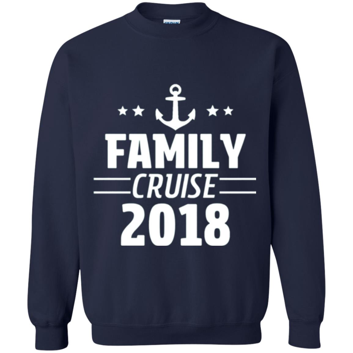 Family Cruise Vacation 2018 T-shirt Navy