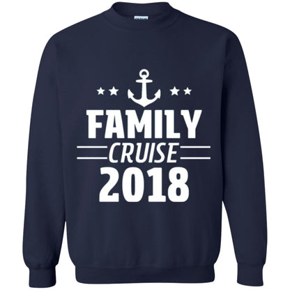 Family Cruise Vacation 2018 T-shirt Navy