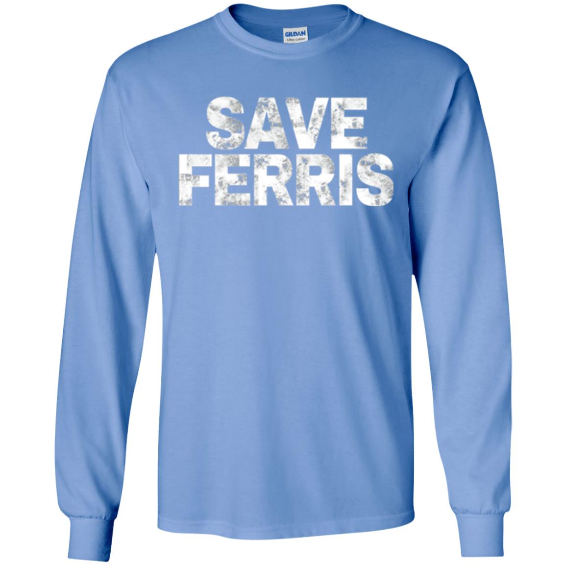 Movie T-shirt Save Ferris 80s Carolina Blue