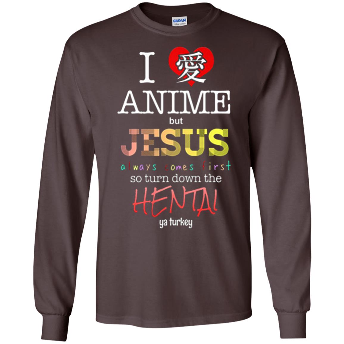 I Love Anime But Jesus Always Comes First Shirt