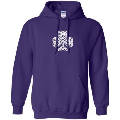 Irish Shamrock Knot Symbol St. Patrick_s Day T-shirt Purple