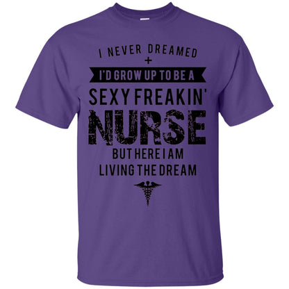Sexy Nurse Nursing Ladies Shirt Purple