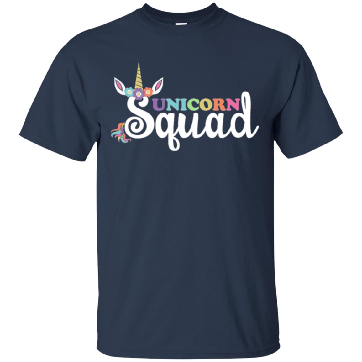 Unicorn Squad Unicorn Lover T-shirt Navy