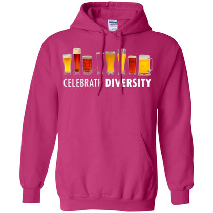 Beer Lovers T-shirt Celebrate Diversity Heliconia