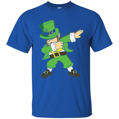 Dabbing Leprechaun Irish Dab Dance St Patrick_s Day T-shirt Royal