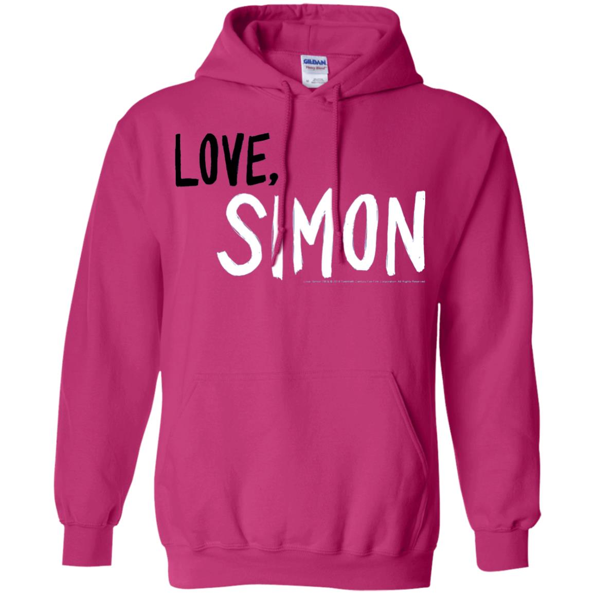 Love Simon Logo Shirt Heliconia
