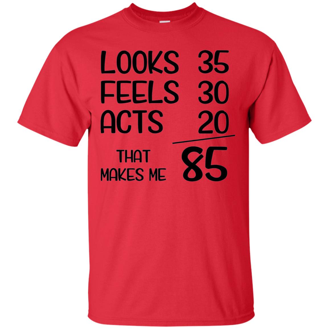 Funny 1933 85 Years Old 85th Birthday T-shirt Red