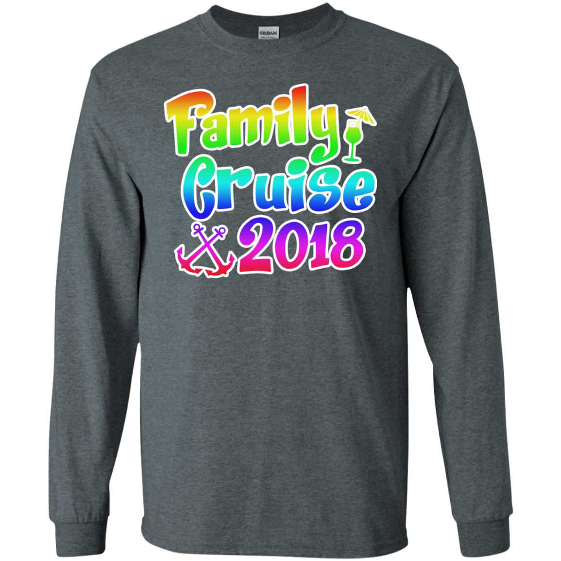 Family T-shirt Cruise 2018 Dark Heather