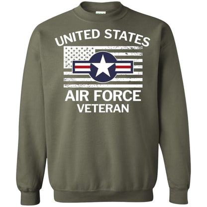 United States Air Force Veteran T-shirt Military Green