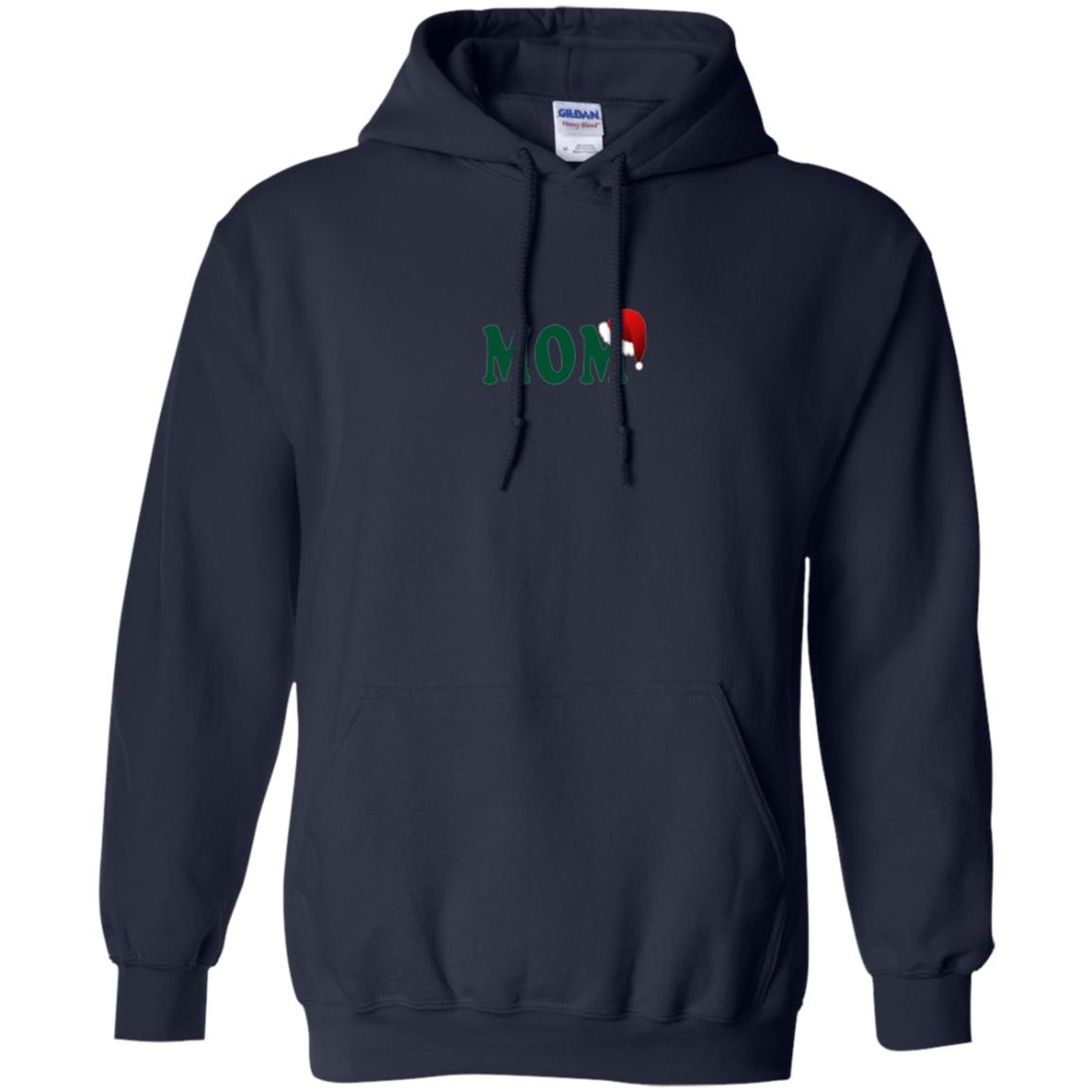 Christmas T-shirt Mom Santa Navy