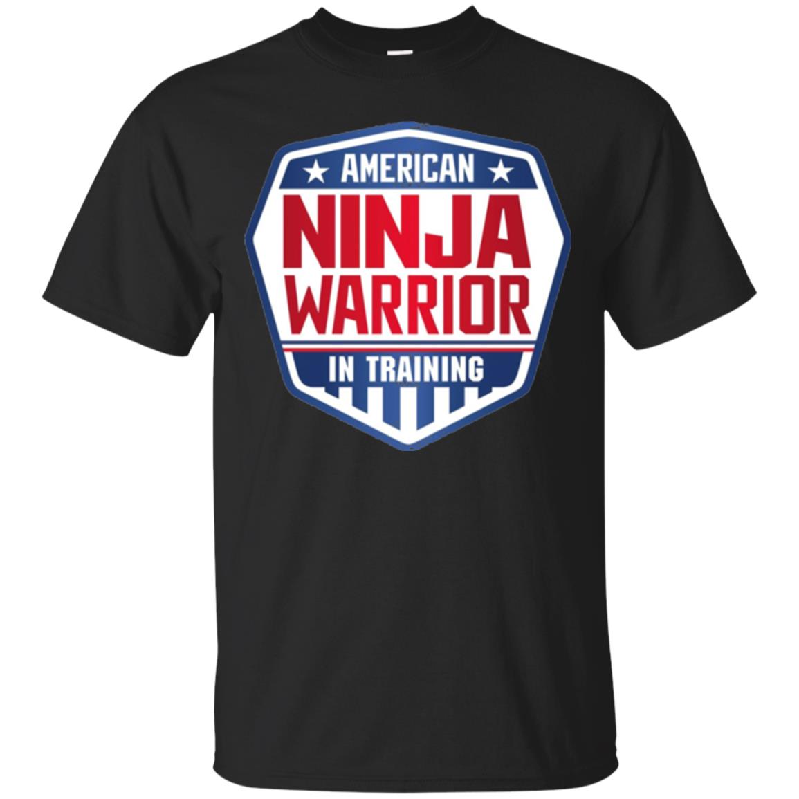 American Ninja Warrior In Training T-shirt Black