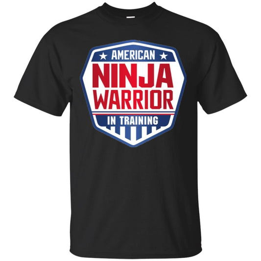 American Ninja Warrior In Training T-shirt Black
