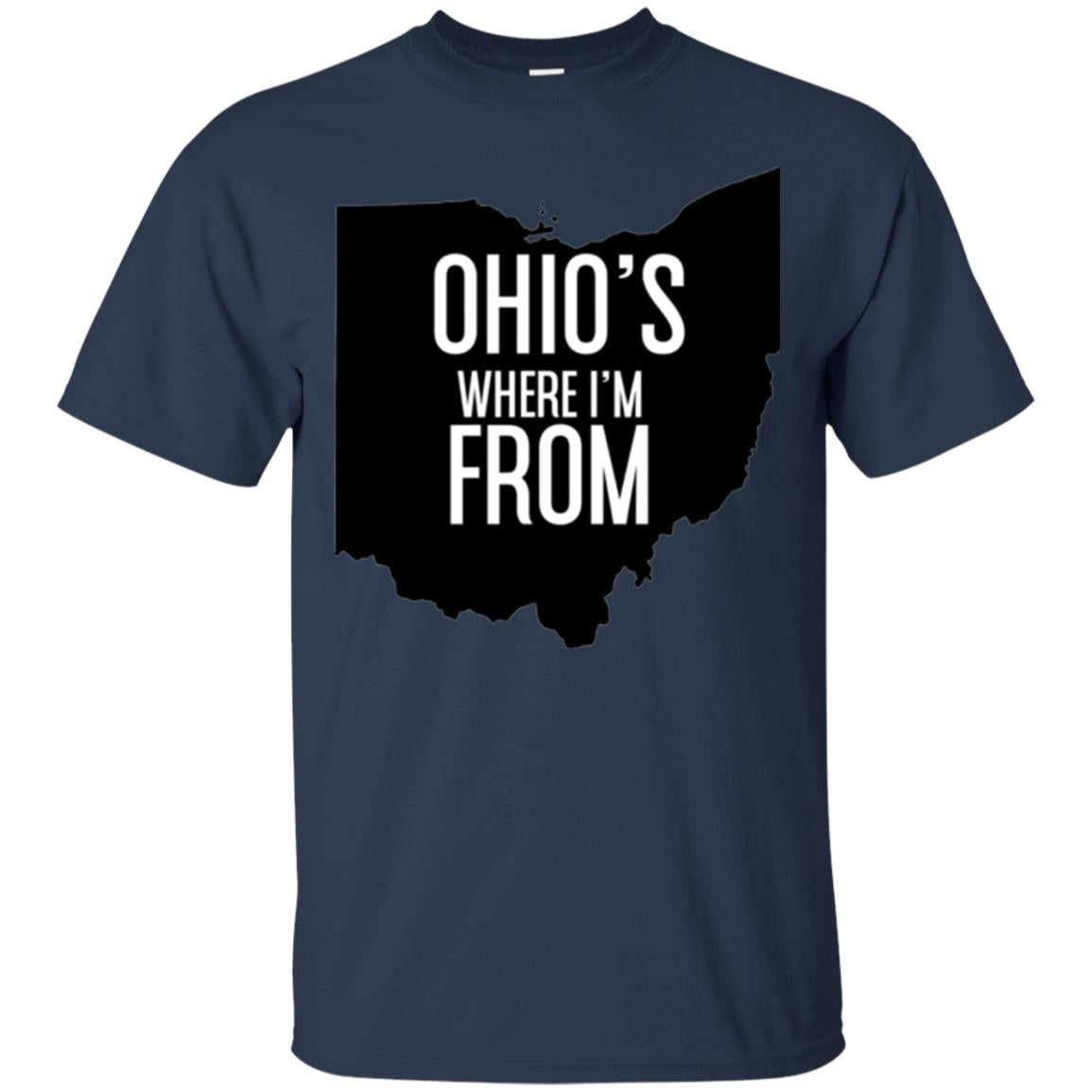 Ohio T-shirt Where I_m From Navy