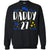 My Daddy Is 27 27th Birthday Daddy Shirt For Sons Or DaughtersG180 Gildan Crewneck Pullover Sweatshirt 8 oz.
